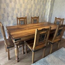 Sheesham rosewood dining for sale  NEWPORT PAGNELL