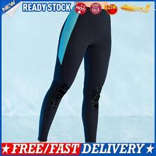 Usado, Calças de terno de mergulho de neoprene à prova de frio femininas masculinas (azul XXL) 1,5 MM comprar usado  Enviando para Brazil