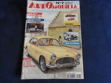 Revue automobilia dossier d'occasion  Saint-Cyr-sur-Mer