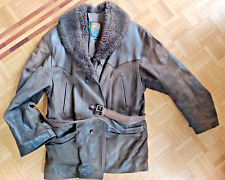 Manteau veste cuir d'occasion  Paris XI