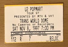 1997 U2 POPMART TOUR ST. LOUIS INGRESSO CONCERTO STUB WAR OUTUBRO BOY BONO EDGE comprar usado  Enviando para Brazil