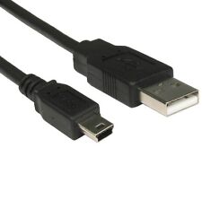 Usado, MINI CABO USB de 0,5 m sincronização e cabo de carga tipo A a 5 pinos B carregador de telefone preto comprar usado  Enviando para Brazil