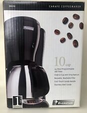 Used, 10 Cup Coffee Maker W/ DURABLE STAINLESS STEEL CARAFE, Everstar NEW Open Box for sale  Shipping to South Africa