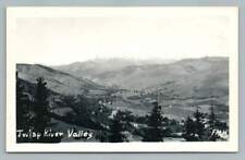 Twisp River Valley~Washington RPPC Vintage Photo PC Okanogan County 1956 for sale  Shipping to South Africa