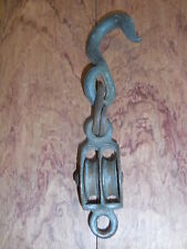 Old double pulley for sale  Weaverville