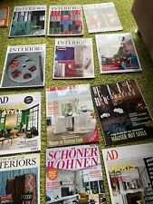 Wohnzeitschriften interiors ad gebraucht kaufen  Horst