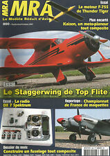 MRA N°800 PLAN : KAISEN / MOTEUR F-75S / STAGGERWING / RADIO DX 7 SPEKTRUM comprar usado  Enviando para Brazil