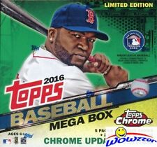 2016 Atualização Topps Chrome Baseball Exclusivo Lacrado De Fábrica Caixa Mega-carregado! comprar usado  Enviando para Brazil
