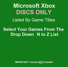 Microsoft xbox discs for sale  GRANTHAM