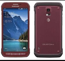 Samsung Galaxy S5 Active | SM-G870A | 16GB | Ruby Red | AT&T Grade A | 9/10 for sale  Shipping to South Africa