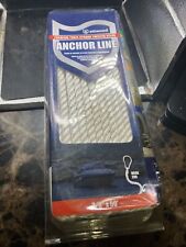 ATTWOOD 3/8 Inch x 50 Ft PREMIUM THREE STRAND TWISTED NYLON BOAT ANCHOR LINE. AD, used for sale  Shipping to South Africa