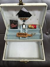 💥Caixa de joias vintage dos anos 1970 + lote de bugigangas! Empilhador de remo Penguin envio em 1 dia!👍 comprar usado  Enviando para Brazil