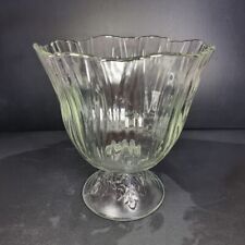 Decorative Textured Embossed Glass Vase 8" for sale  Shipping to South Africa