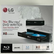 Gravador de DVD Blu-Ray LG Super Multi Azul BH14 BH16NS40 14x Velocidade BD-R NOVO Caixa Aberta comprar usado  Enviando para Brazil