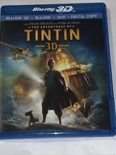 The Adventures of Tintin (Combo de três discos: Blu-ray 3D / Blu-ray / DVD comprar usado  Enviando para Brazil