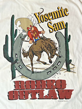 Usado, Camiseta de colección 1995 Yosemite Sam 2XL Looney Tunes Rodeo Outlaw EE. UU. puntada única segunda mano  Embacar hacia Argentina