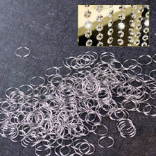 500 peças anéis de aço 11 mm círculo lustre contas prisma conectores de cristal comprar usado  Enviando para Brazil