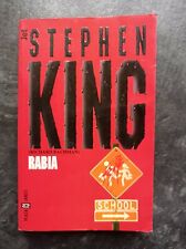 Libro de Stephen King: Rabia (Plaza&Janes) , usado segunda mano  Ortuella