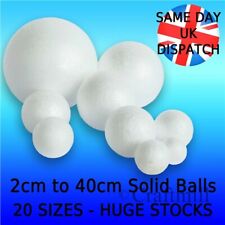 Solid polystyrene balls for sale  STOCKPORT