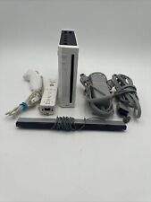Nintendo Wii Console Bundle RVL-001 W/ OEM Cables, Sensor, Controller for sale  Shipping to South Africa