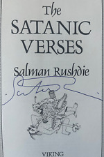OS VERSOS SATÂNICOS por Sir Salman Rushdie (1989) ~ ASSINADO Primeira Edição/Primeira Impressão, usado comprar usado  Enviando para Brazil