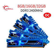 G.Skill 32GB 16GB 8GB DDR3 OC 2400MHz PC3-19200U PC Desktop XMP Memory LOT UK for sale  Shipping to South Africa