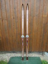 Nice Old Skis 73" Long PATINA FINISH Great to  Use For Decoration  for sale  Shipping to South Africa