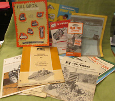 Usado, Lote grande de 25+ De colección 1950-70 Catálogos de tractores e implementaciones Manuales Ferguson segunda mano  Embacar hacia Argentina