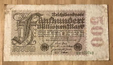 German banknote. 500 for sale  CAMBERLEY