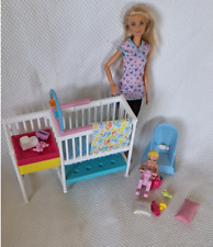 Barbie nurserie bébé d'occasion  Steenvoorde