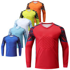 Camiseta masculina de goleiro camiseta esportiva uniforme de futebol camisas de futebol goleiro comprar usado  Enviando para Brazil