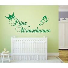 Wandtattoo prinz wunschname gebraucht kaufen  Wilster