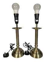 Lamps pair antique for sale  WOODFORD GREEN