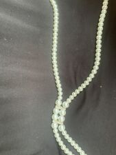 Pearl diamanté necklace for sale  PRENTON