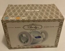 Used, The Original Clocky Alarm Clock On Wheels That Runs Away WHITE - W/ Box for sale  Shipping to South Africa