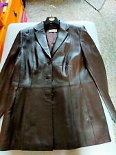 Leather trouser suit for sale  ROYSTON