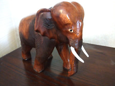 Elephant large wooden for sale  LOUGHBOROUGH