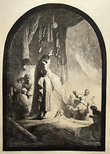 Rembrandt resurrection lazare d'occasion  Pluvigner