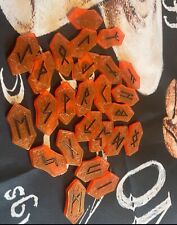 Runensteine pfirsichfarben gebraucht kaufen  Bärenkeller,-Kriegshaber