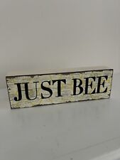 Bee wooden block for sale  Bluffton