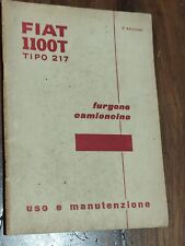 Libro uso manutenzione usato  Italia