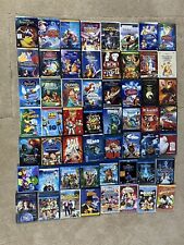 Lote de 56 DVDs e Blu-ray Disney Rei Leão Frozen Branca de Neve Tron Roger Rabbit, usado comprar usado  Enviando para Brazil