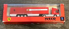 NOVO CAMINHÃO RAY IVECO STRALIS + REBOQUE - SCUDERIA FERRARI - VERMELHO 1:87 comprar usado  Enviando para Brazil