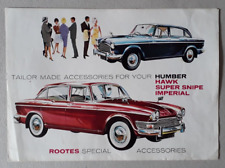 Rootes special accessories for sale  BOURNE