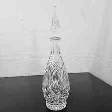 Decantador de vidro vintage 1970 Princess House cristal chumbo topo alto com Alemanha 15" comprar usado  Enviando para Brazil