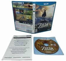 The Legend of Zelda Breath of the Wild Nintendo Wii U completo na caixa com inserções, usado comprar usado  Enviando para Brazil