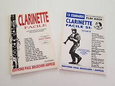 Livre partitions clarinette d'occasion  Messigny-et-Vantoux