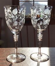 Elegant floral etched for sale  Manchester