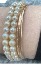 Bracelet perles culture d'occasion  Mennecy