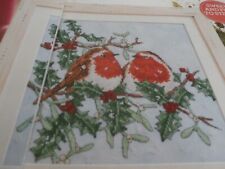 Robins cross stitch for sale  Shipping to Ireland